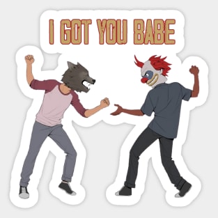 the last of us I got you babe Sticker